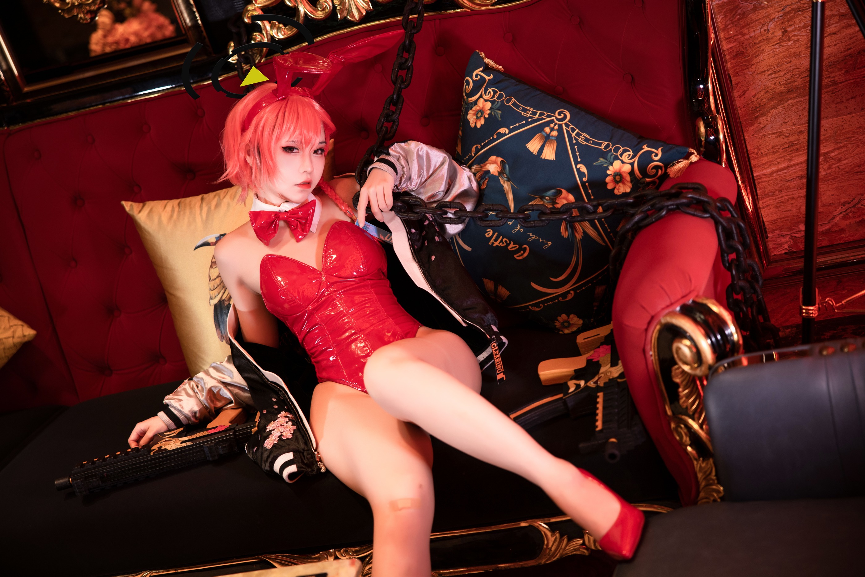 图片[1]-G44不会受伤 – NO.083 碧蓝档案-美甘尼禄[40P]-XikXak